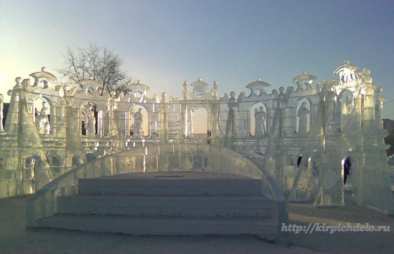 Ледовая архитектура. Пермь.