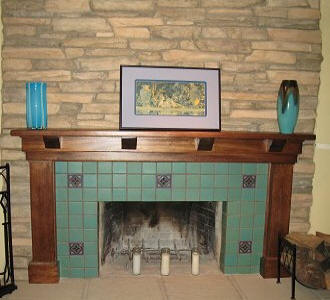 Обслуживание камина.