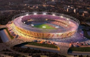 Олимпийский стадион в Лондоне 2012 г.