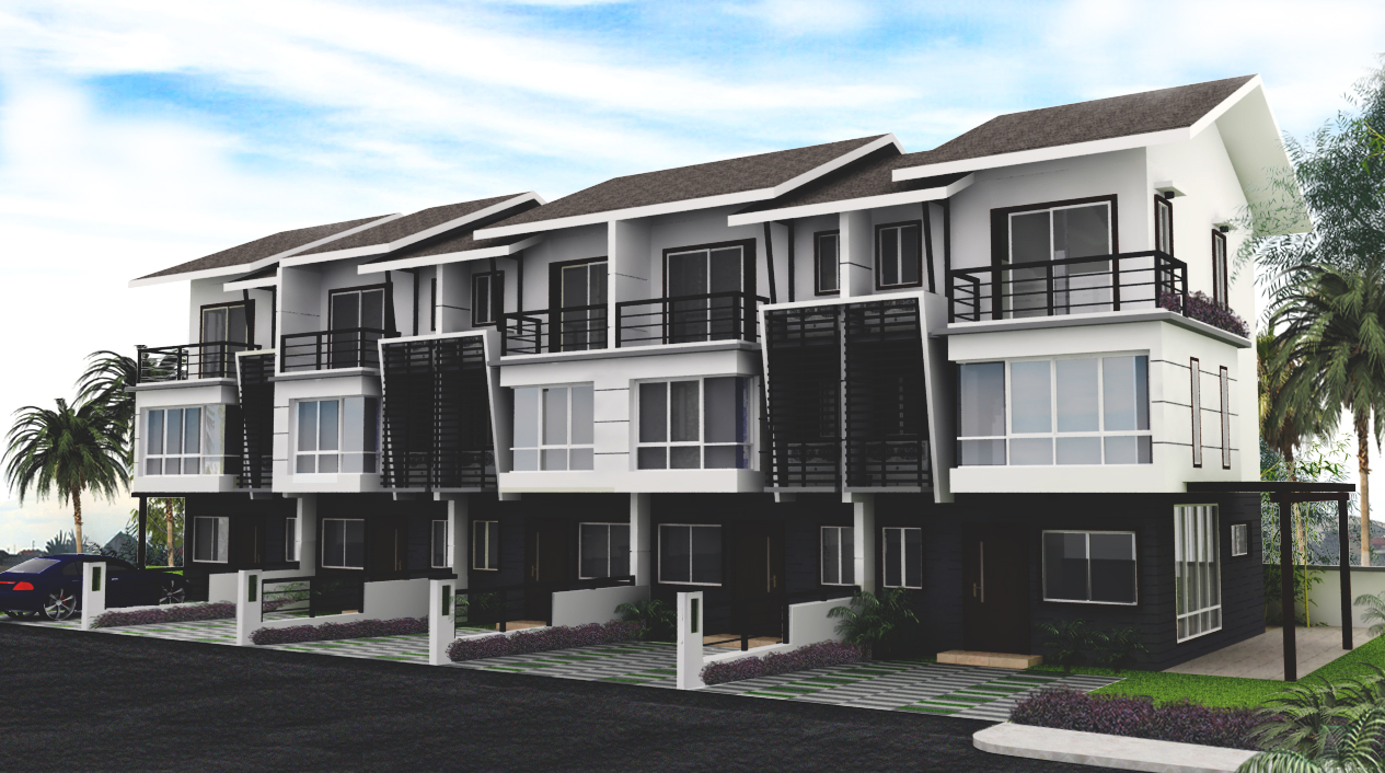 Таунхаус как он есть.