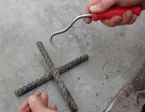 Арматура крючком