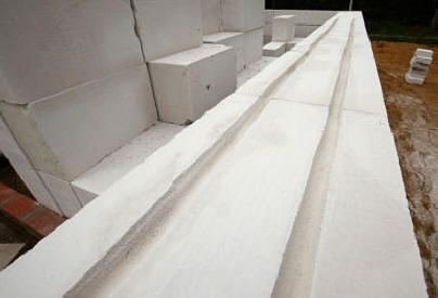 Штробы в газоблочной кладке.