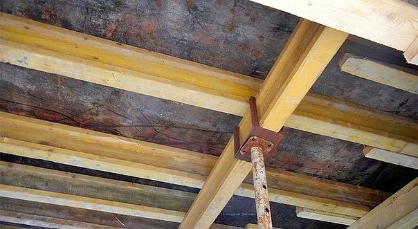 Монолитное бетонное перекрытие своими руками.