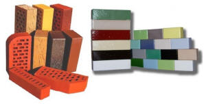 Виды декоративного кирпича.