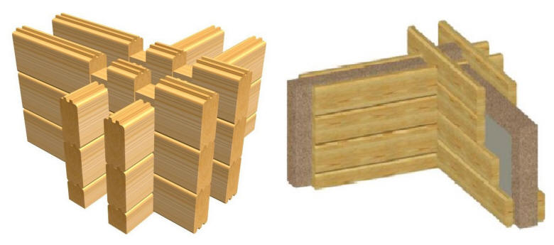 Двойной брус.