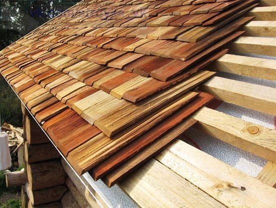 Деревянная кровля.