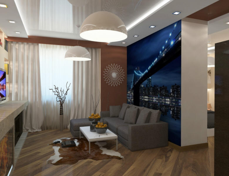 Дизайн гостиной