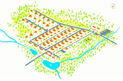 Получить земельный участок под строительство.