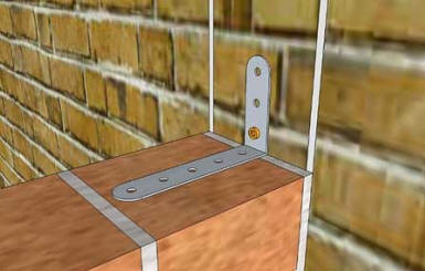 Кладка перегородки.