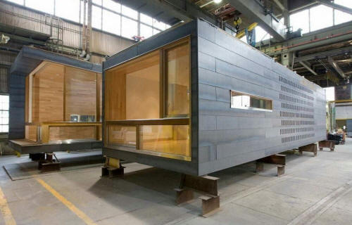 Модульный дом эконом-класса.