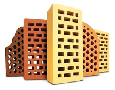 Виды клинкерного кирпича.