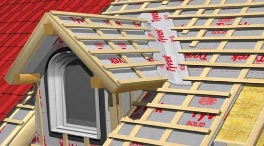 Обрешётка под профнастил.