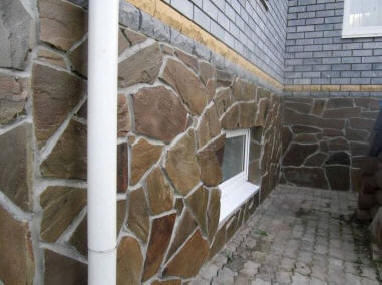 Оформление фундамента.