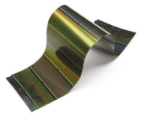 Рулонные солнечные батареи.