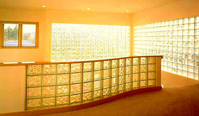 Стеклоблоки.