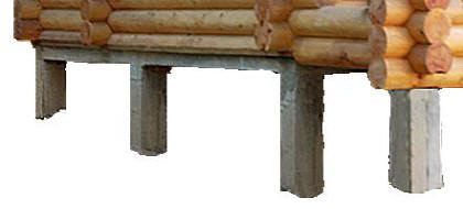 Столбчатый фундамент.