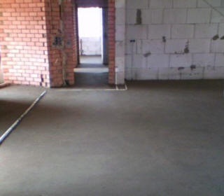 Стяжка пола.