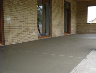 Цементная стяжка пола.