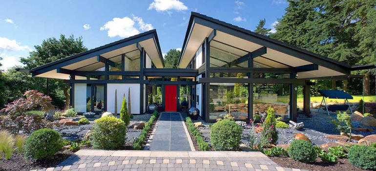 Современный фахверк.