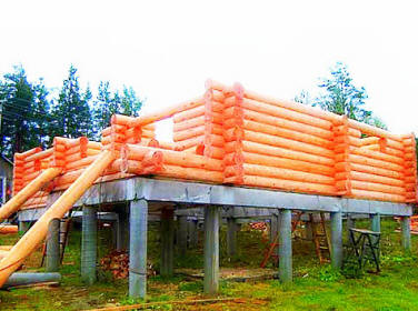 фундамент на уклоне.