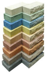 Цветной кирпич.